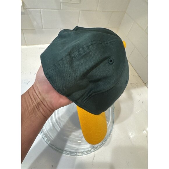 MLB - Oakland Athletics 9FIFTY Adjustable Snap-Back New Era Cap - Green / Yellow - Picture 4 of 7